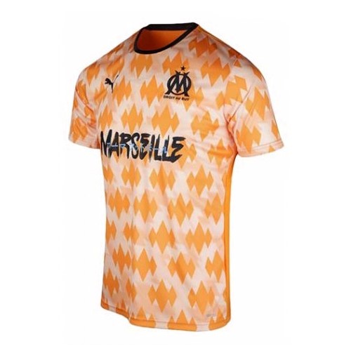 Tailandia Camiseta Marsella Influence Orange White